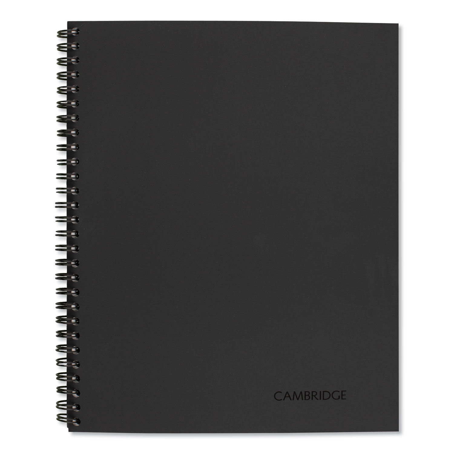  Cambridge 06064 Wirebound Guided Business Notebook, Action Planner, Dark Gray, 11 x 8.5, 80 Sheets (MEA06064) 