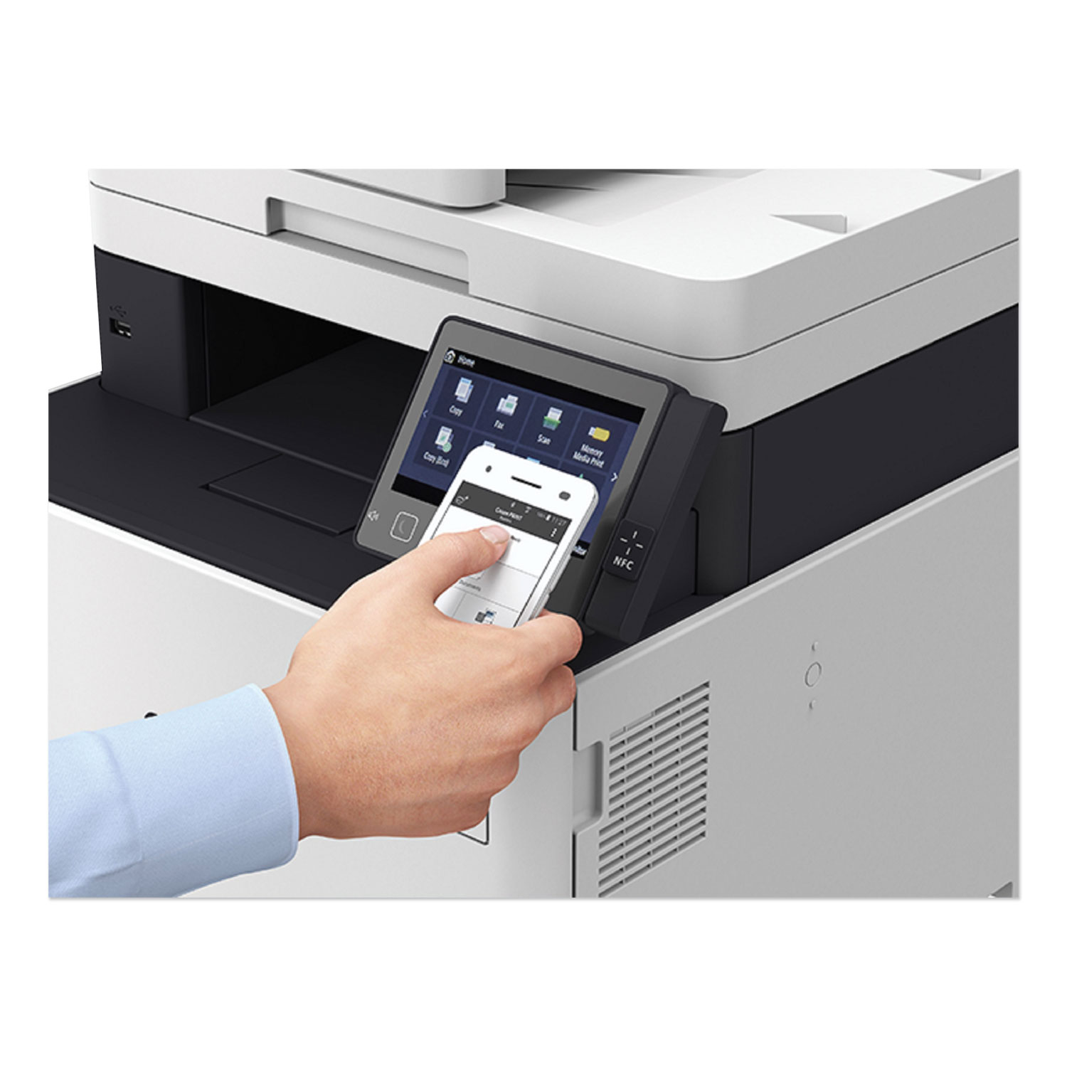 Color imageCLASS MF743Cdw Wireless Multifunction Laser Printer, Copy/Fax/Print/Scan