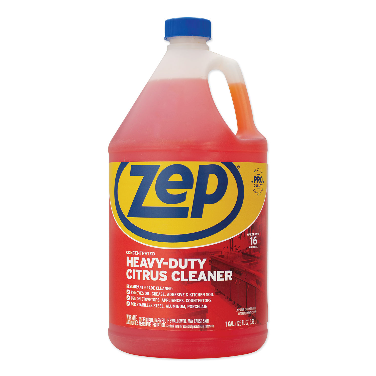  Zep Commercial 1046806 Cleaner and Degreaser, Citrus Scent, 1 gal Bottle (ZPEZUCIT128) 
