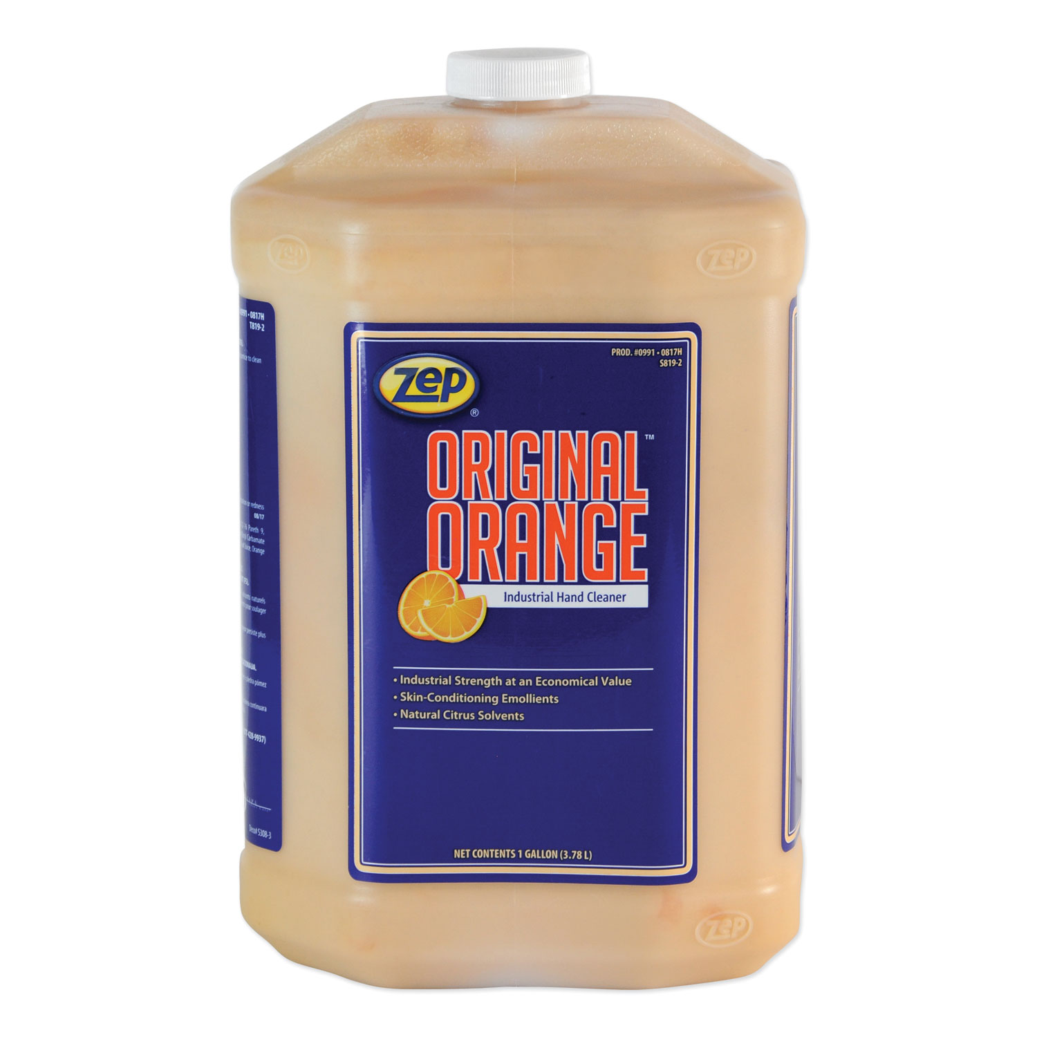  Zep Commercial 99124 Original Orange Industrial Hand Cleaner, Orange, 1 gal Bottle (ZPE99124EA) 