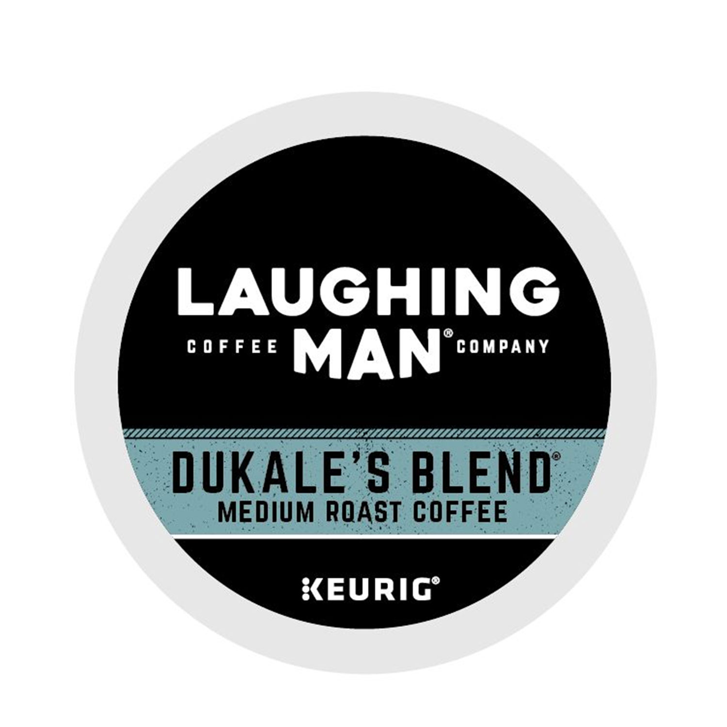  Laughing Man Coffee Company GMT8338 Dukale's Blend K-Cup Pods, 22/Box (GMT8338) 