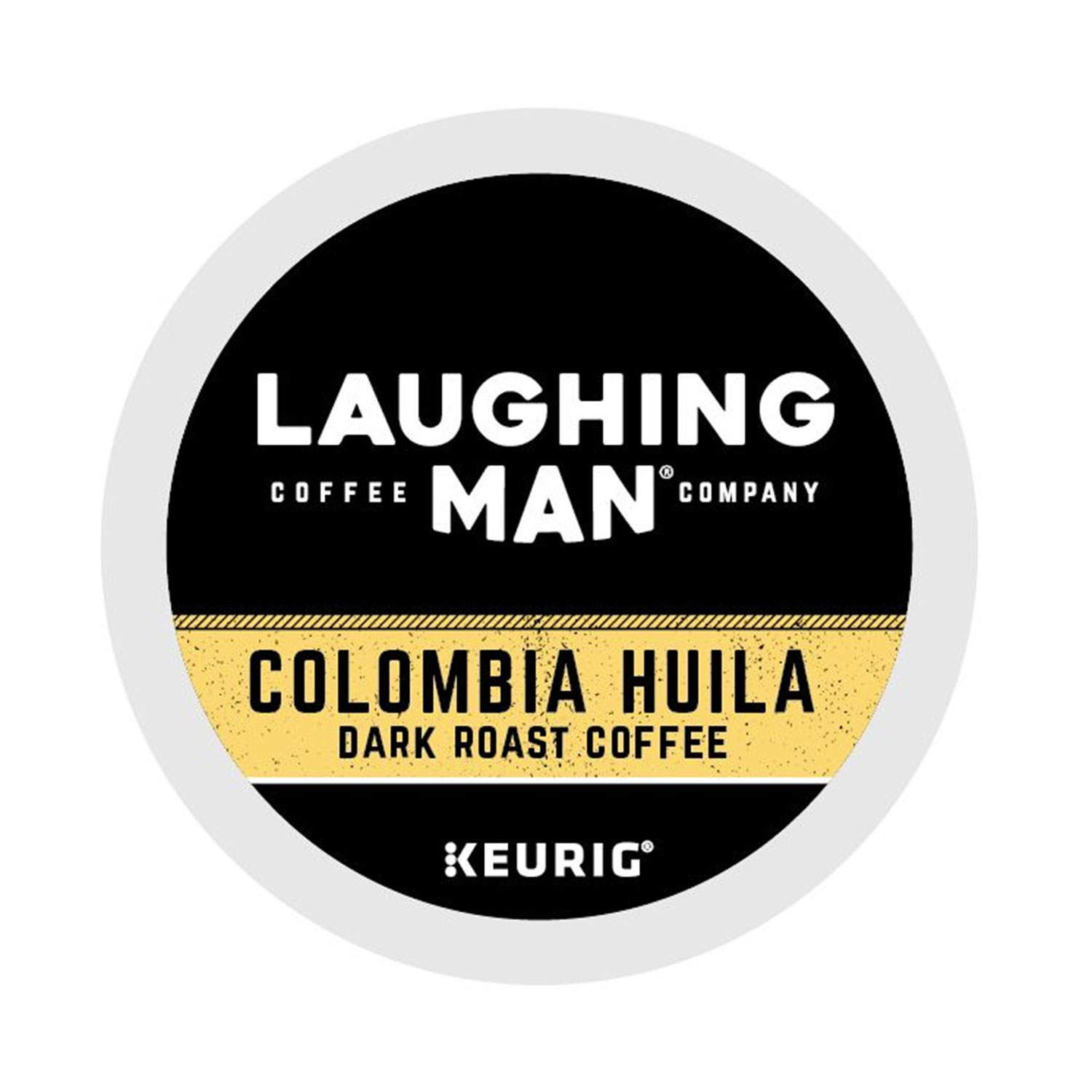  Laughing Man Coffee Company GMT8337 Colombia Huila K-Cup Pods, 22/Box (GMT8337) 