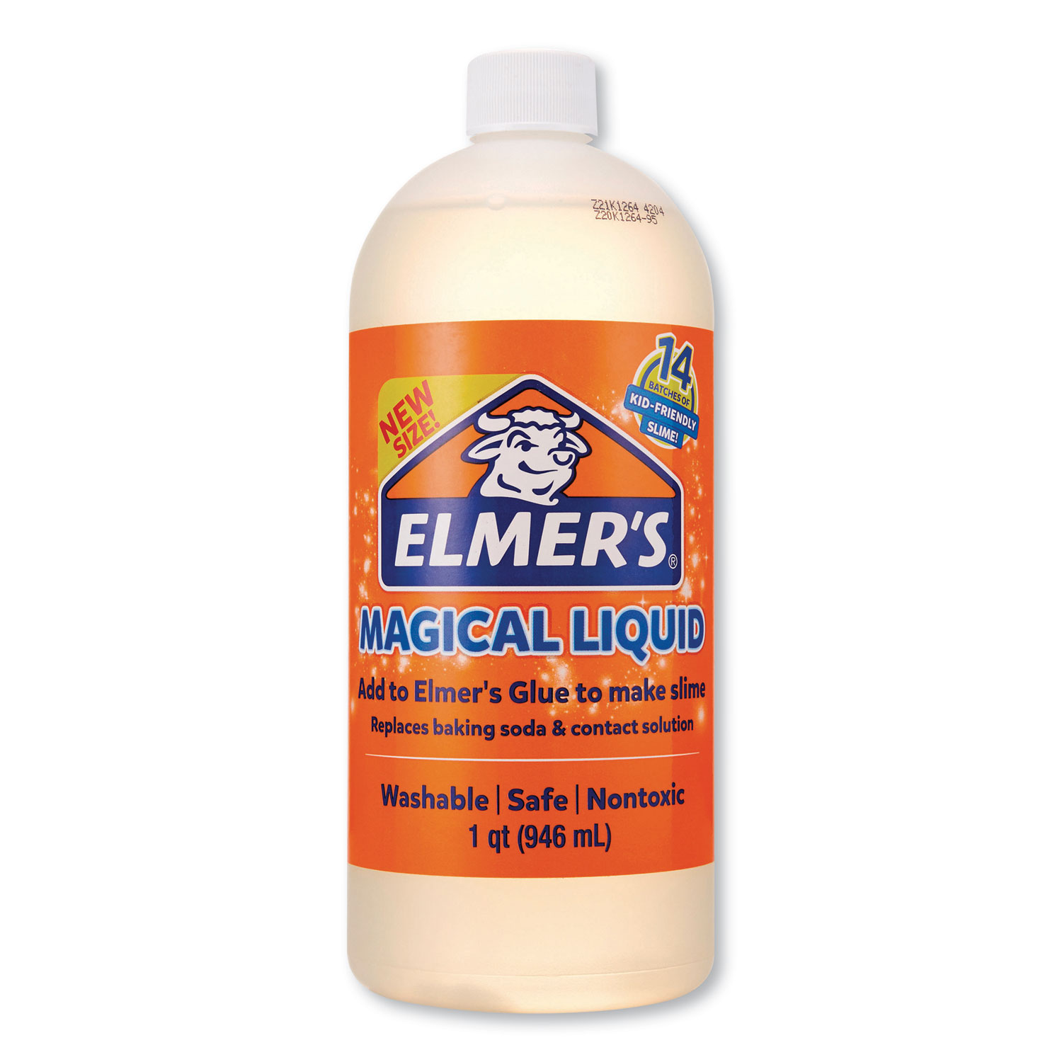  Elmer's 2078431 Glue Slime Magical Liquid Activator Solution, 32 oz, Dries Clear (EPI2078431) 