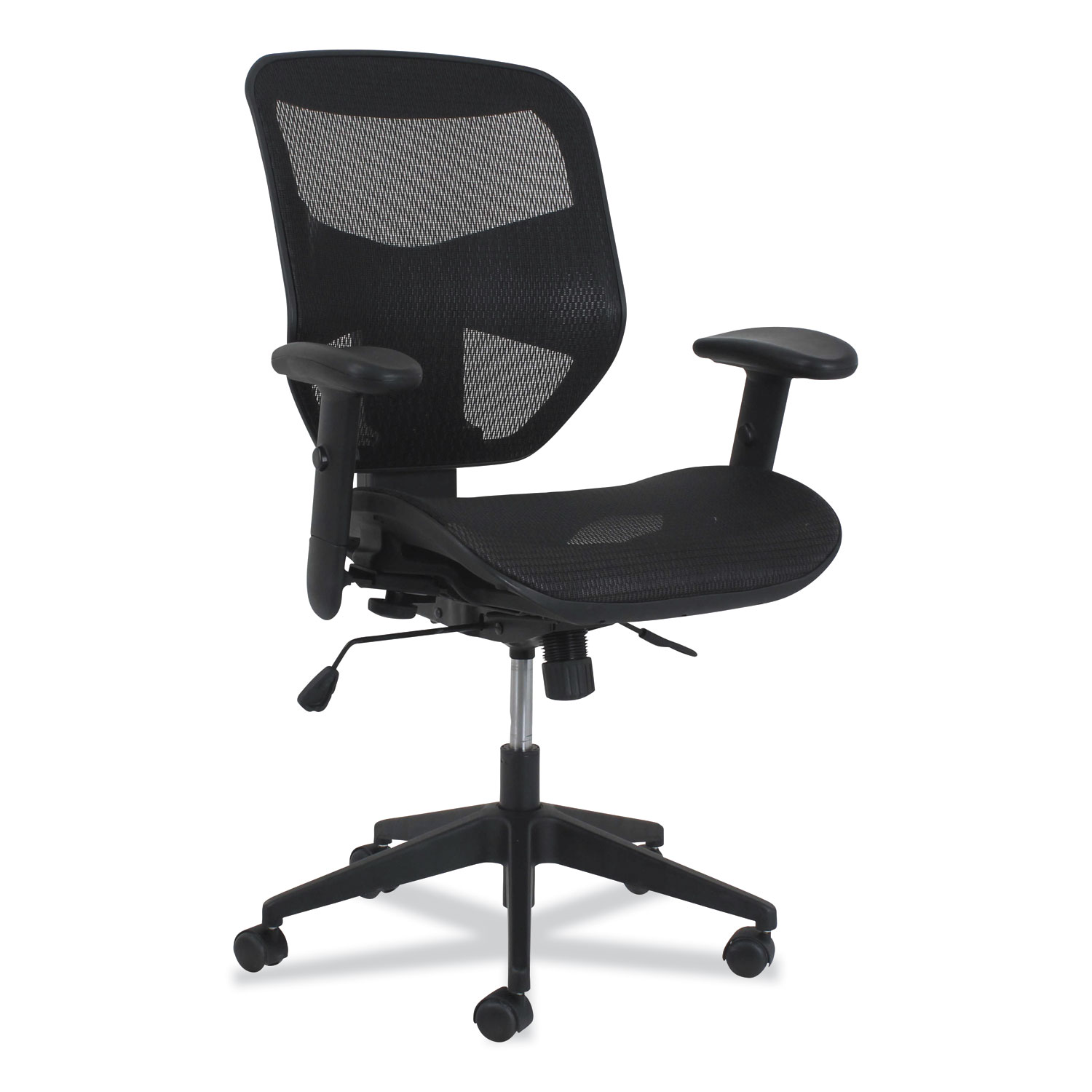  HON HONVL537MST3 Prominent High-Back Task Chair, 19.69 Seat Height, Supports up to 250 lbs., Black Seat, Black Back, Black Base (HONVL537MST3) 