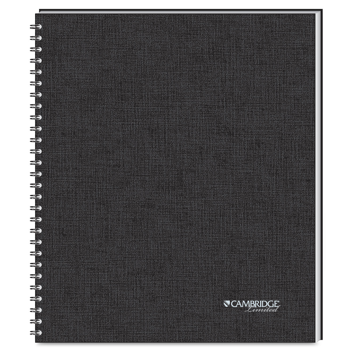 Side Bound Guided Business Notebook, Linen, Meeting Notes, 11 x 8 1/4, 80 Sheets