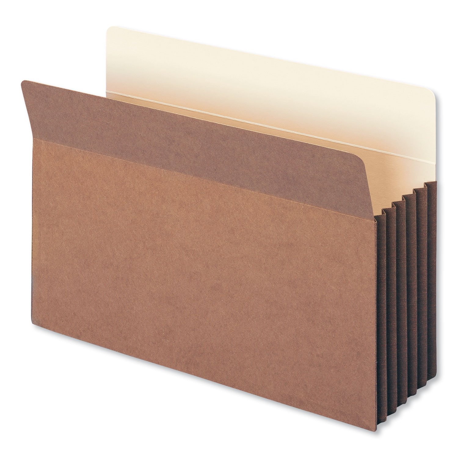  Smead 74274 Redrope Drop-Front File Pockets w/ Fully Lined Gussets, 5.25 Expansion, Legal Size, Redrope, 10/Box (SMD74274) 