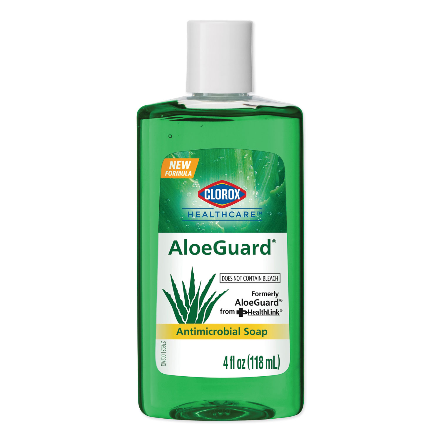  Clorox Healthcare 32377 AloeGuard Antimicrobial Soap, Aloe Scent, 4 oz Bottle, 24/Carton (CLO32377) 