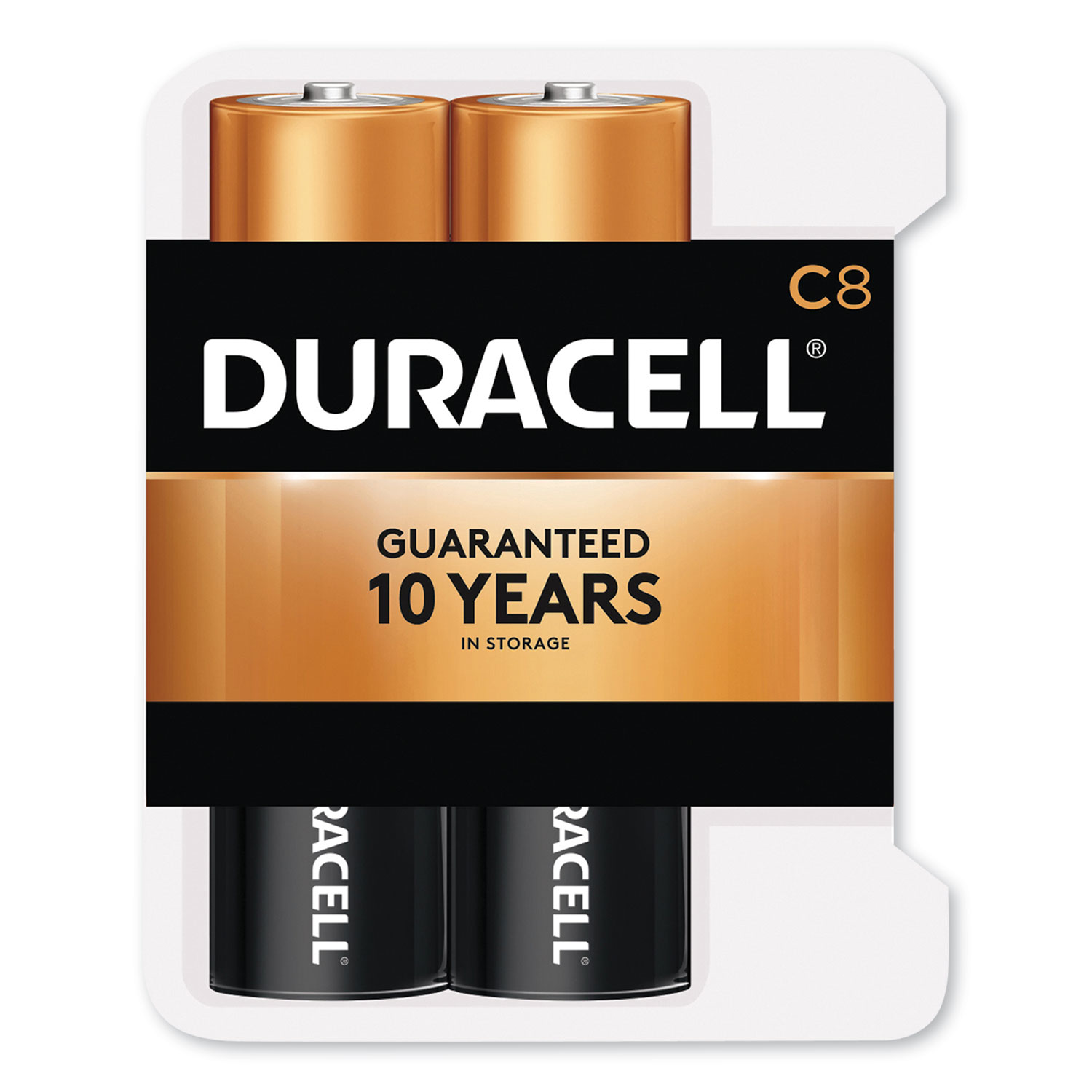  Duracell MN14RT8Z CopperTop Alkaline C Batteries, 8/Pack (DURMN14RT8Z) 