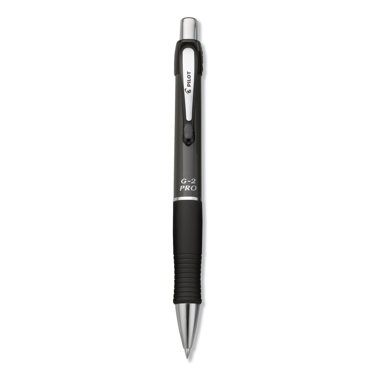  Pilot 31147 G2 Pro Retractable Gel Pen, Fine 0.7mm, Black Ink, Gray Barrel (PIL31147) 