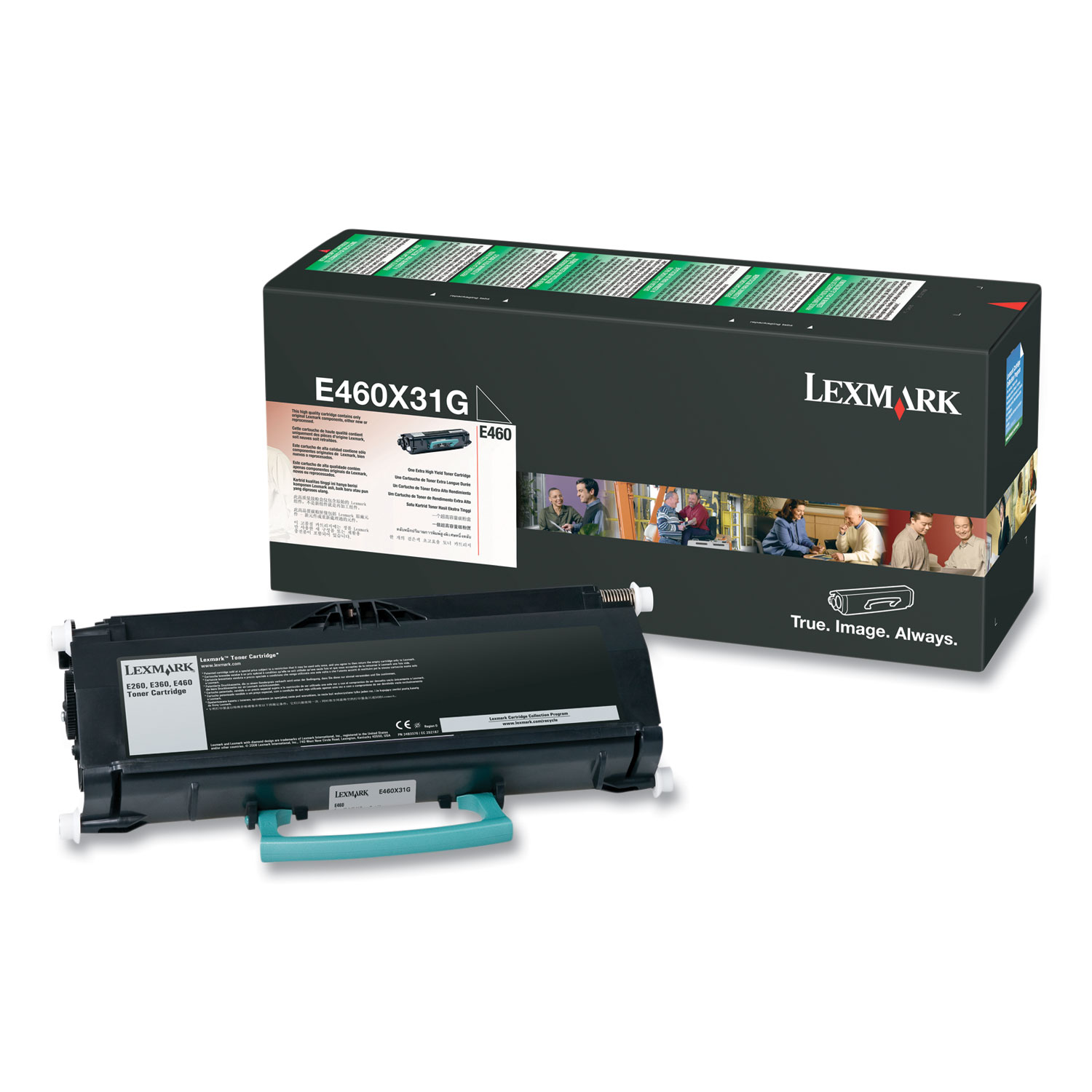 E460X31G Extra High-Yield Toner, 15,000 Page-Yield, Black