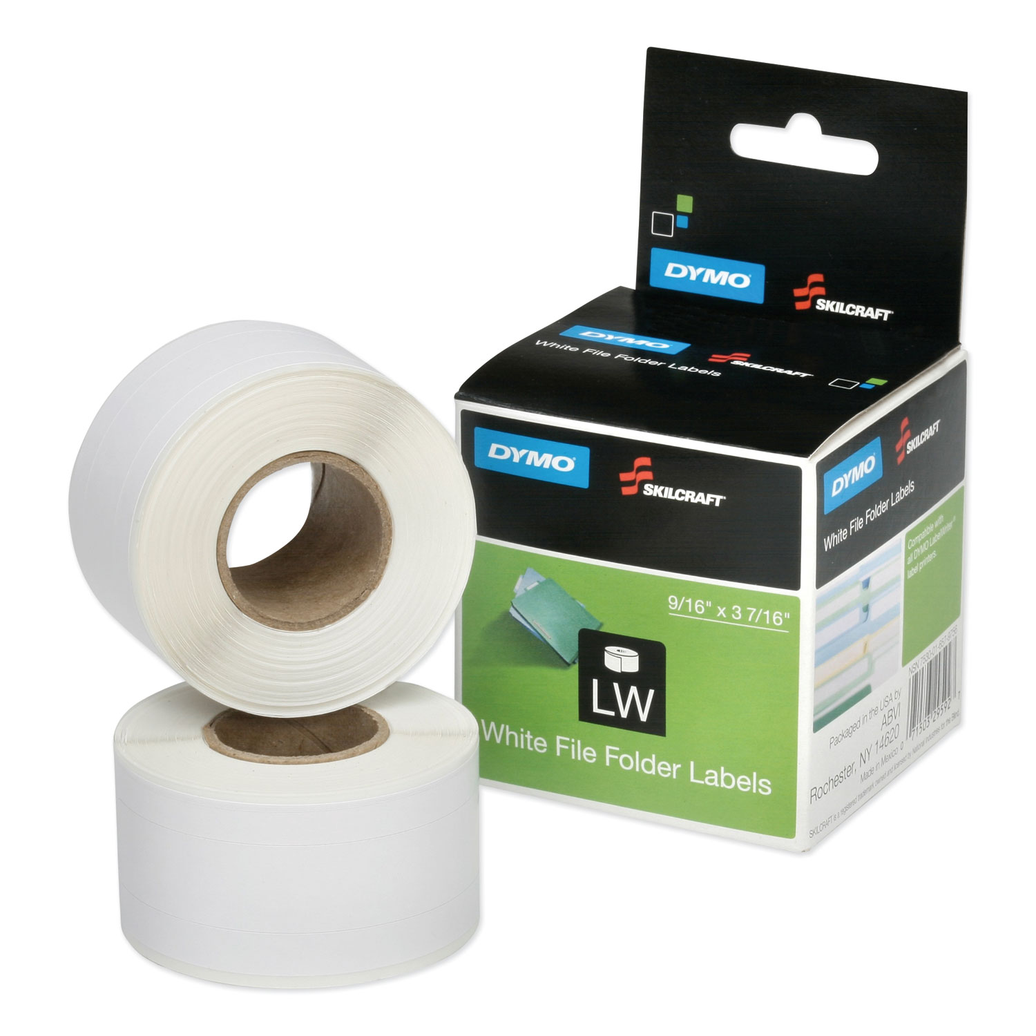 7530016579756 Dymo/SKILCRAFT LabelWriter Thermal Labels, File Folder
