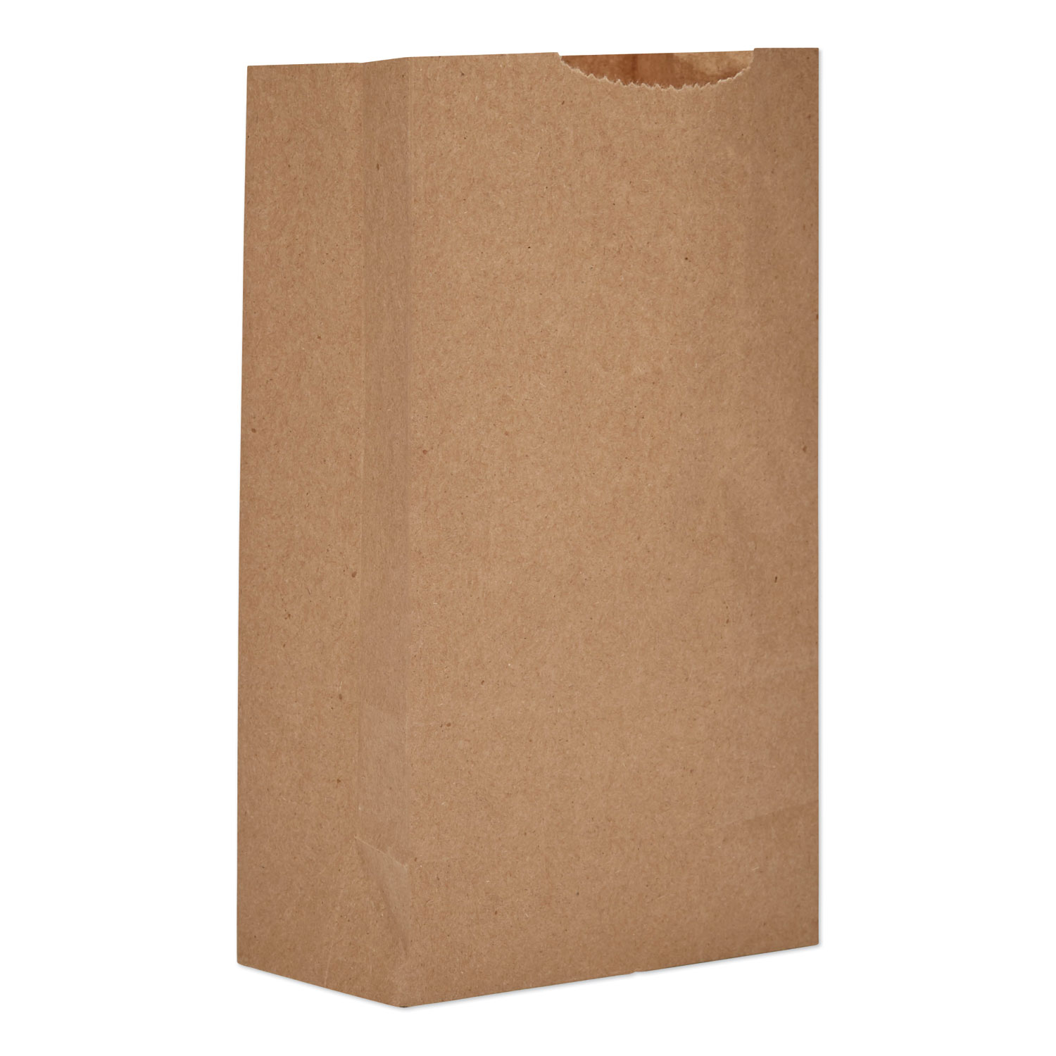  General 18403 Grocery Paper Bags, 30 lbs Capacity, #3, 4.75w x 2.94d x 8.56h, Kraft, 500 Bags (BAGGK3500) 