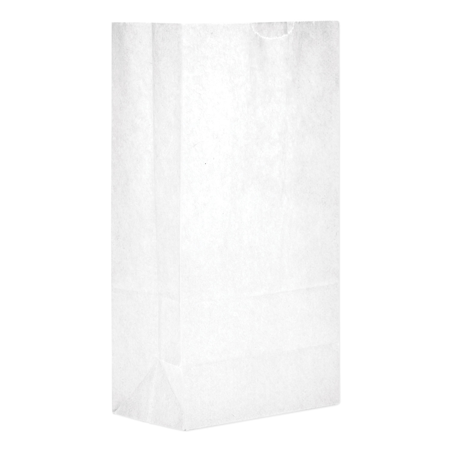  General 51045 Grocery Paper Bags, 35 lbs Capacity, #5, 5.25w x 3.44d x 10.94h, White, 500 Bags (BAGGW5500) 