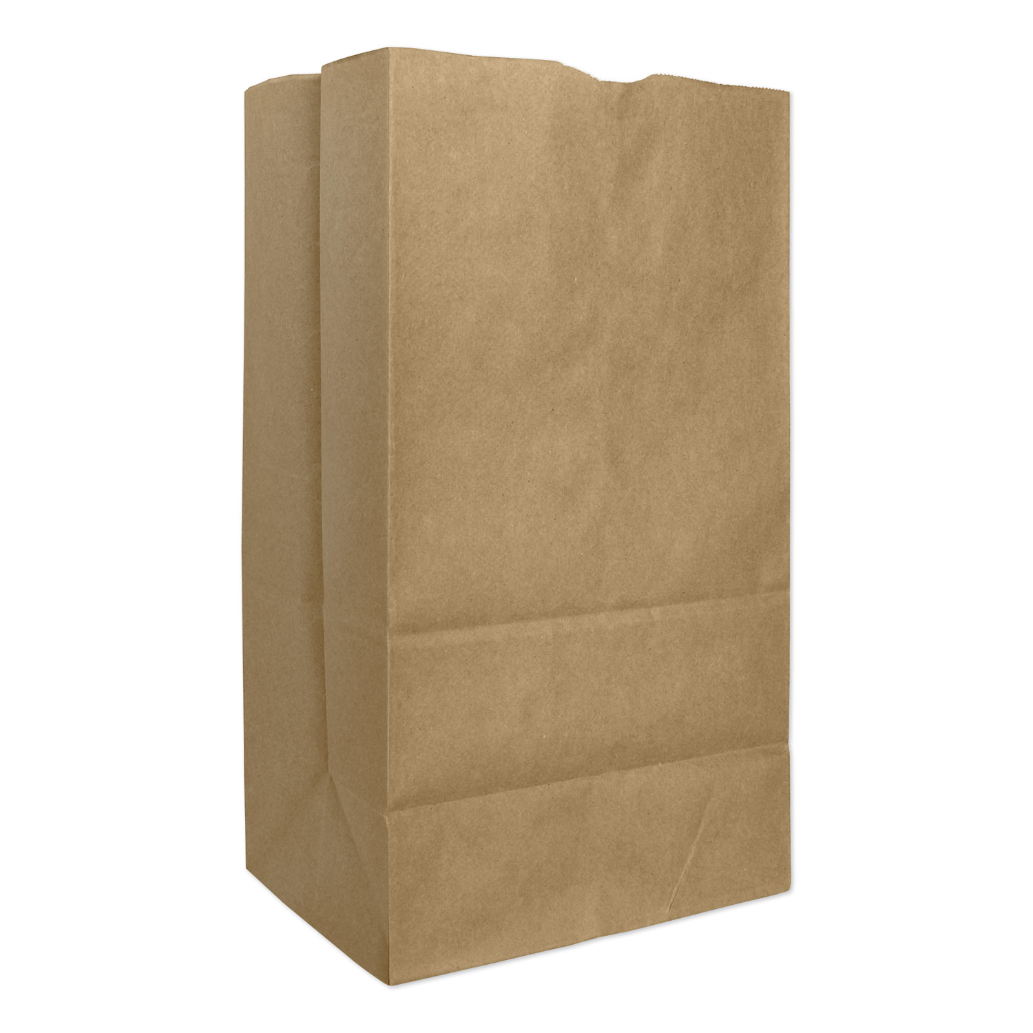  General 30926 Grocery Paper Bags, 57 lbs Capacity, #25, 8.25w x 6.13d x 15.88h, Kraft, 500 Bags (BAGGX2560S) 