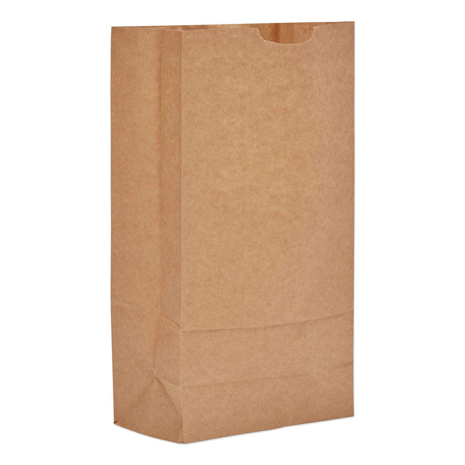  General 18410 Grocery Paper Bags, 35 lbs Capacity, #10, 6.31w x 4.19d x 13.38h, Kraft, 500 Bags (BAGGK10500) 