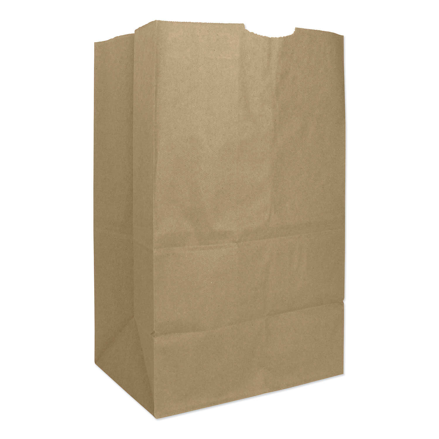  General 30921 Grocery Paper Bags, 57 lbs Capacity, #20 Squat, 8.25w x 5.94d x 13.38h, Kraft, 500 Bags (BAGGX2060S) 