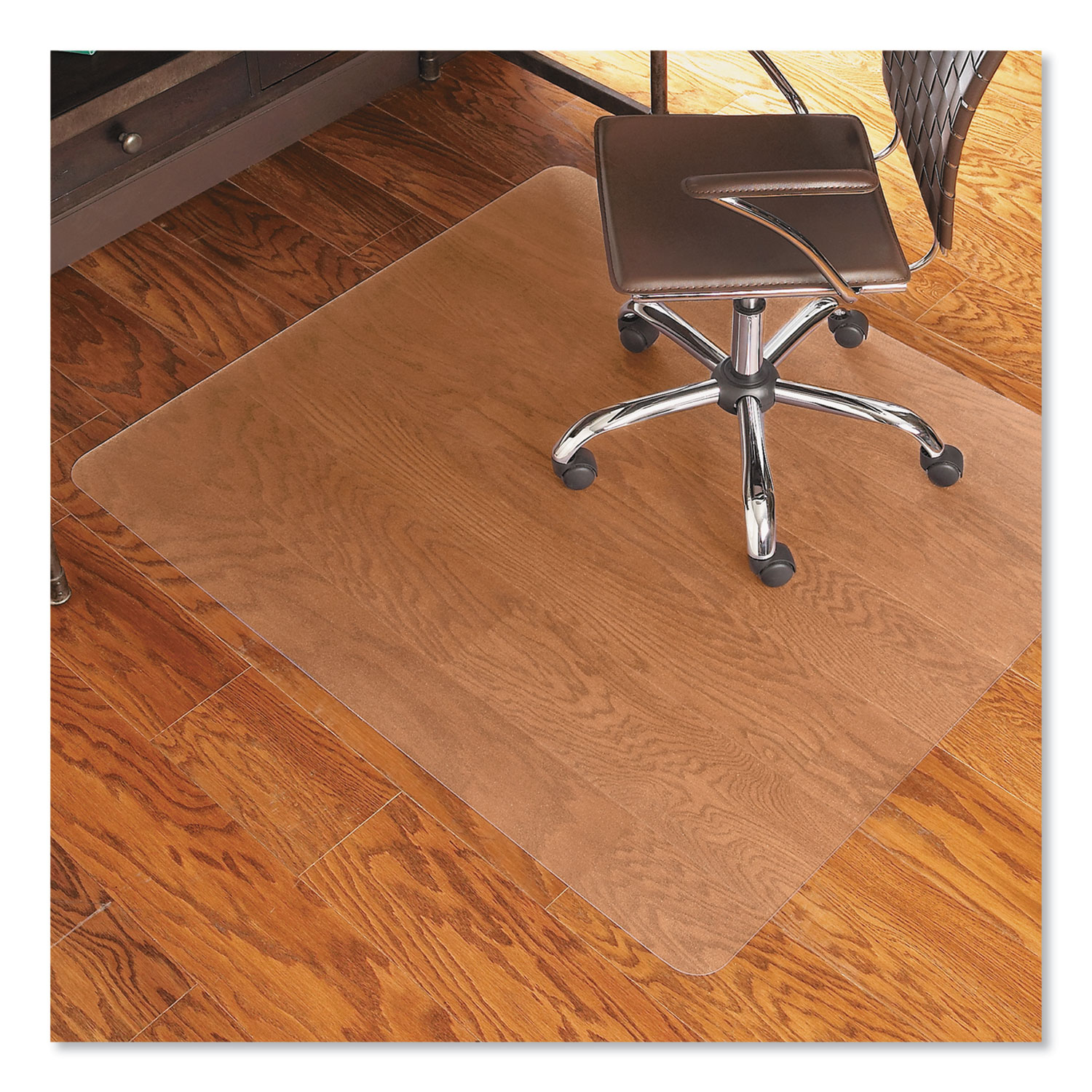  ES Robbins 131826 Economy Series Chair Mat for Hard Floors, 46 x 60, Clear (ESR131826) 