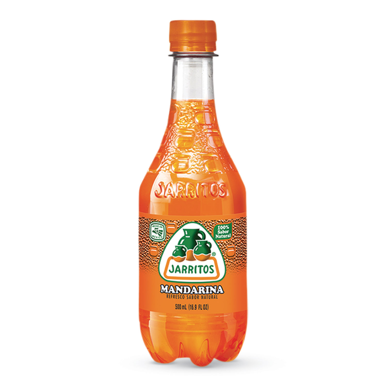  Jarritos NOV41501 Mandarin Soda, 16.9 oz Bottle, 24/Carton (NVM24383470) 