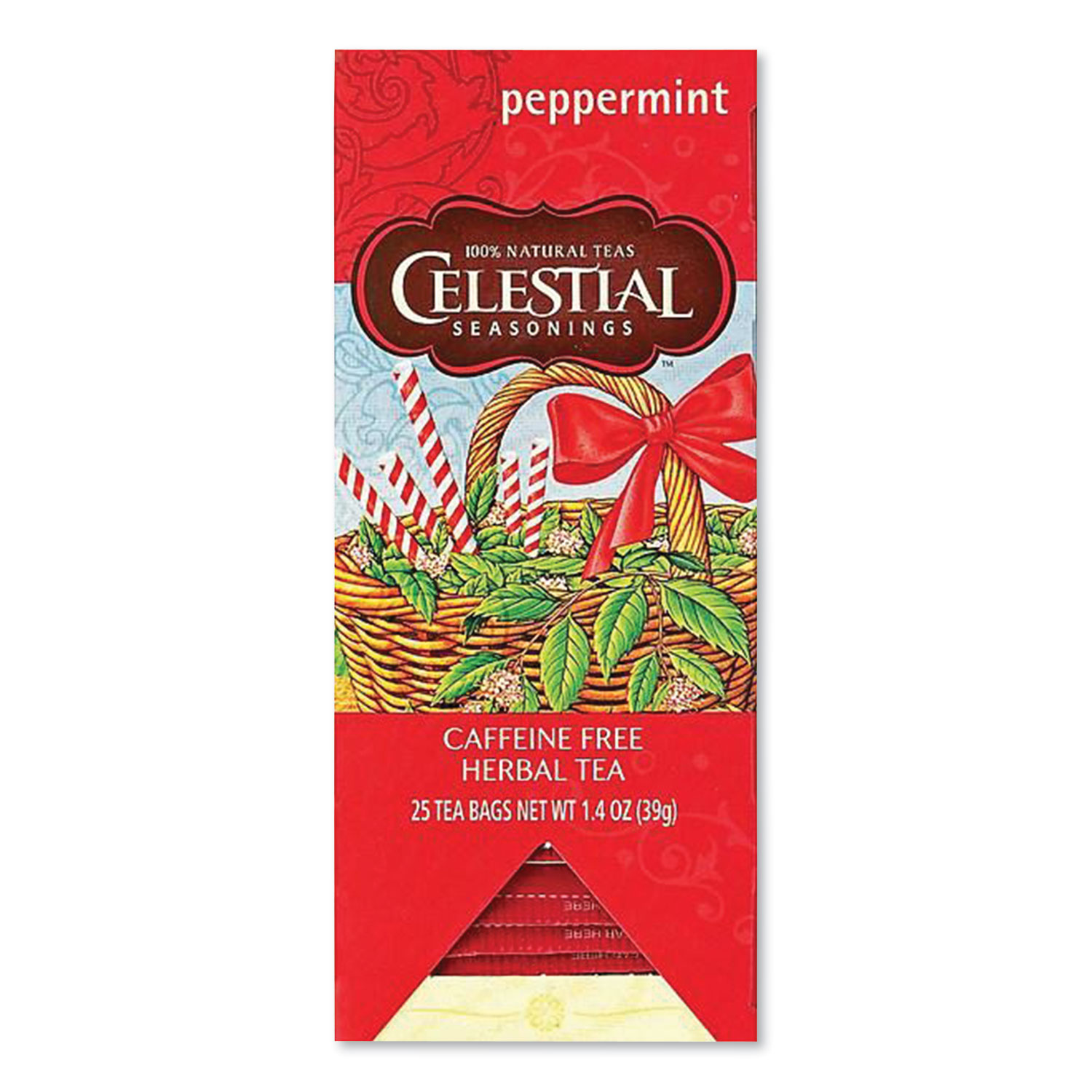  Celestial Seasonings CES31012 Tea, Herbal Peppermint, 25/Box (CST946176) 