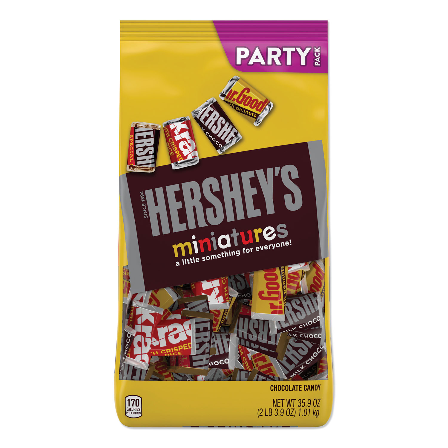  Hershey's HEC21458 Miniatures Variety Pack, Assorted, 35.9 oz (HRS2411692) 
