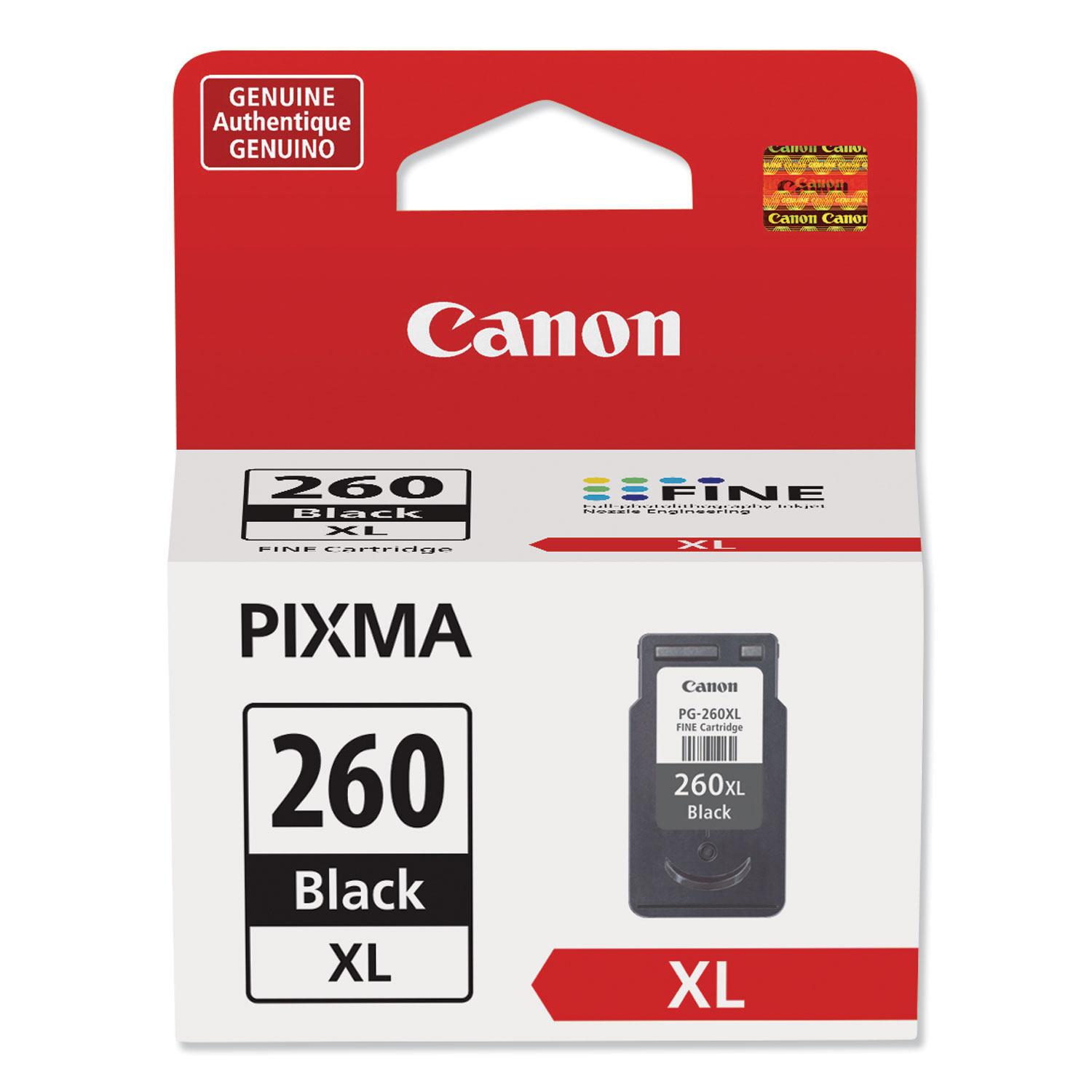  Canon 3706C001 3706C001 (PG-260XL) High-Yield Ink, Black (CNM3706C001) 