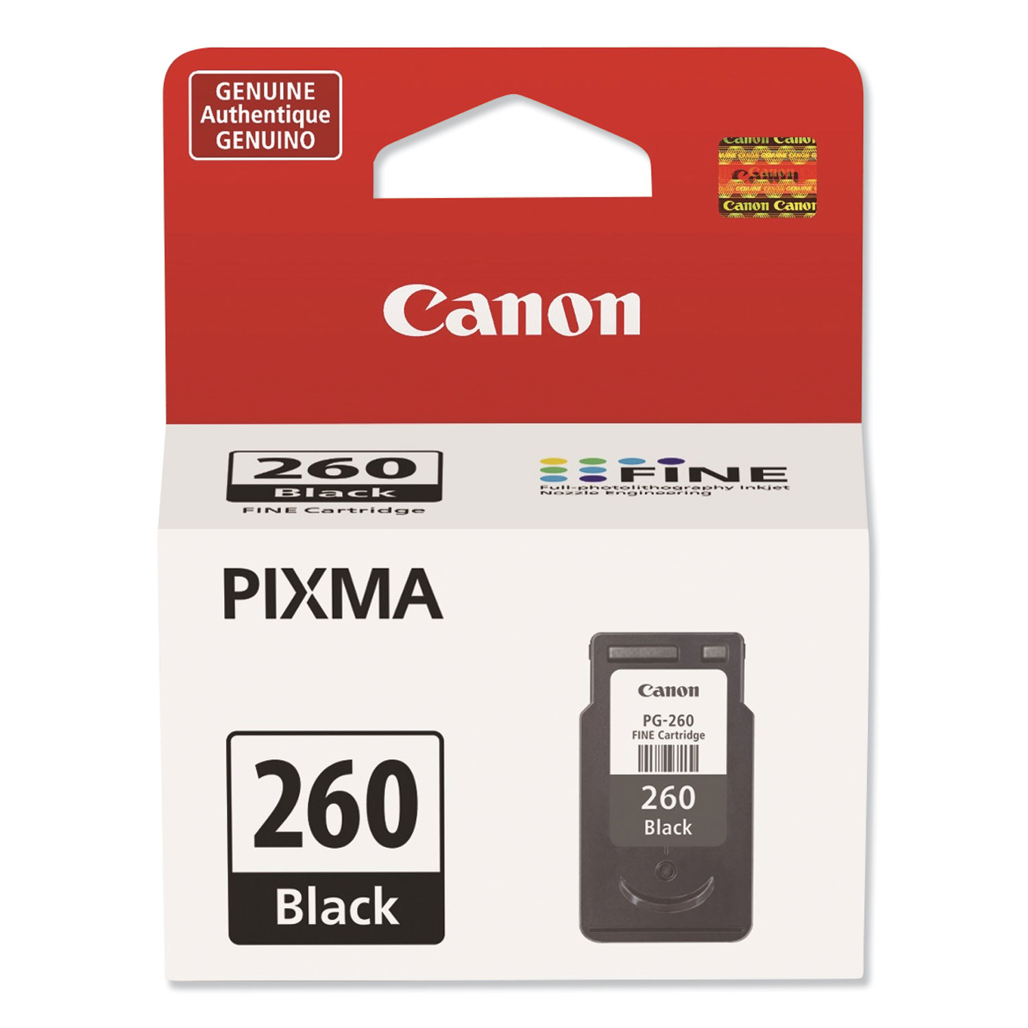  Canon 3707C001 3707C001 (PG-260) Ink, Black (CNM3707C001) 
