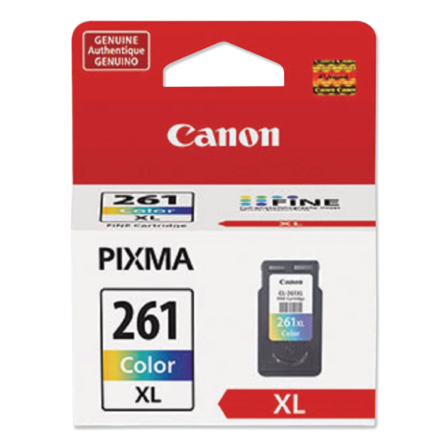  Canon 3724C001 3724C001 (CL-261XL) High-Yield Ink, Color (CNM3724C001) 