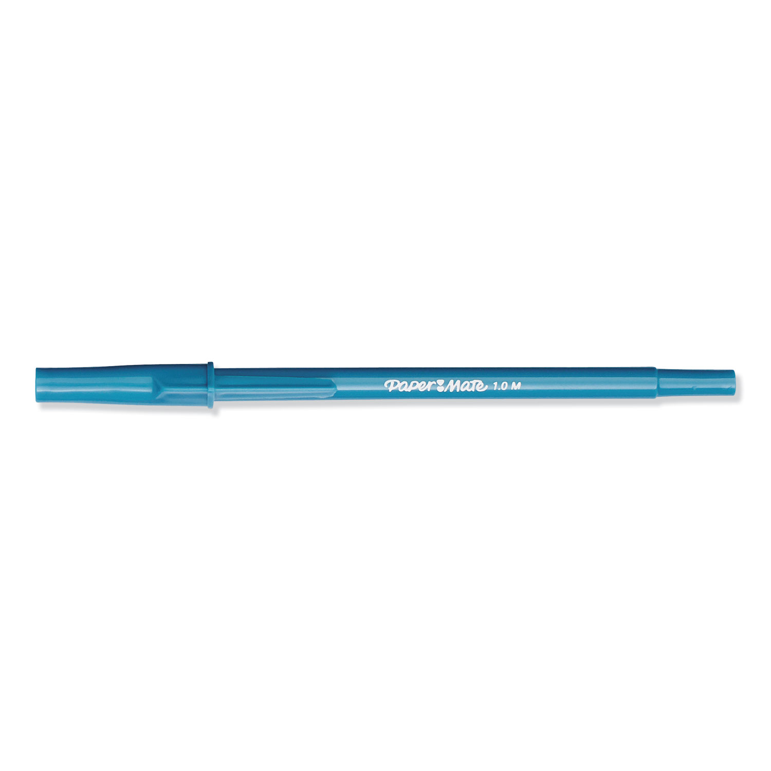  Paper Mate 3311131C Write Bros. Stick Ballpoint Pen, Medium 1mm, Blue Ink/Barrel, Dozen (PAP3311131C) 