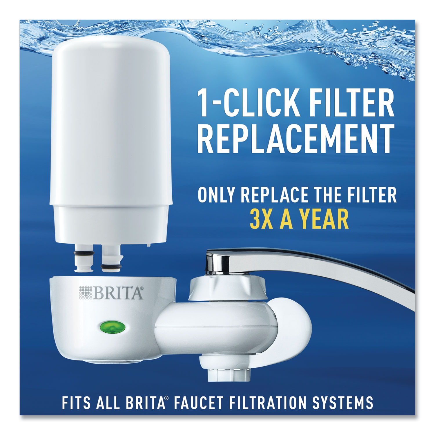 Brita Water Ultra Faucet Filtration System - 1 Ea 