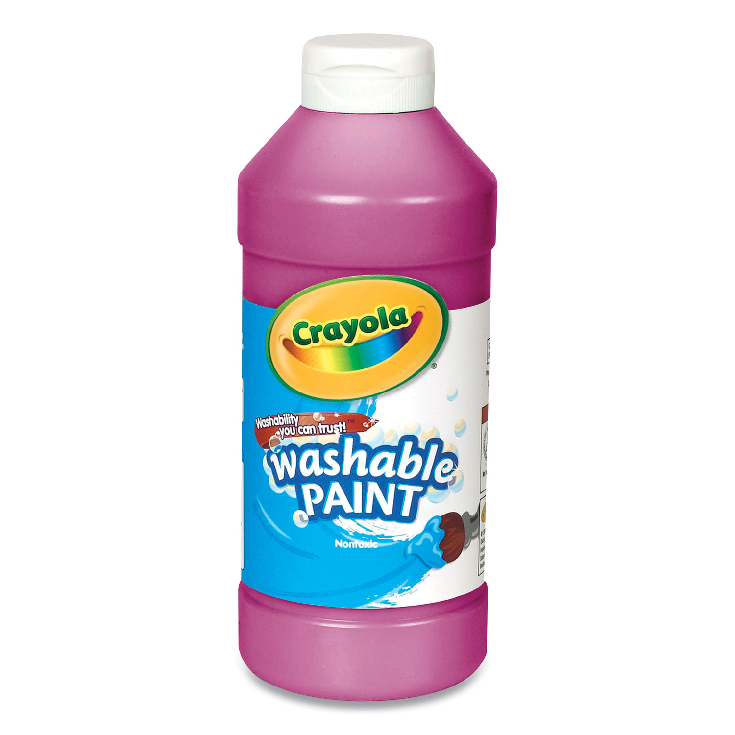Crayola® Washable Paint, Magenta, 16 oz