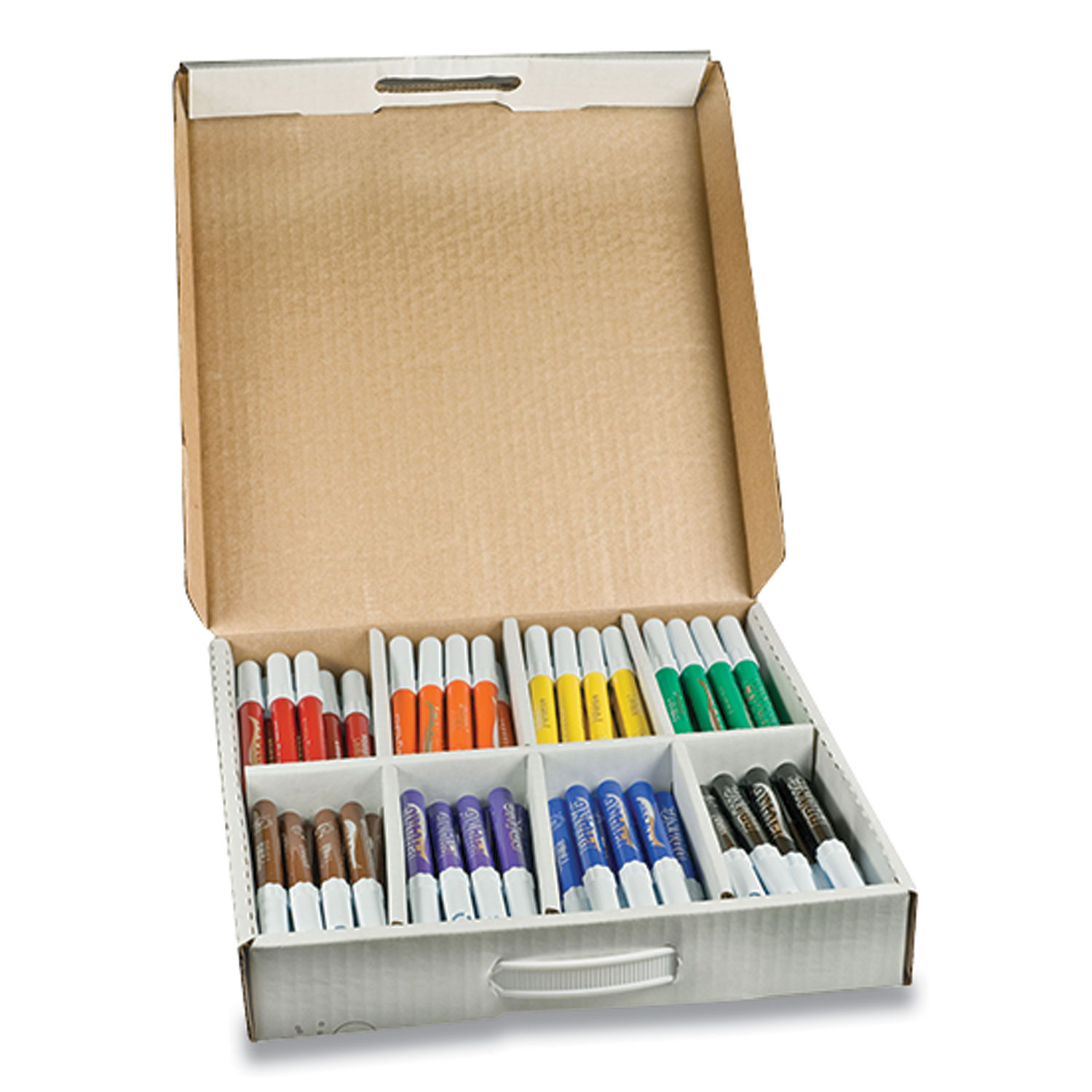 Prang® Washable Marker, Broad Bullet Tip, Assorted Colors, 200/Carton