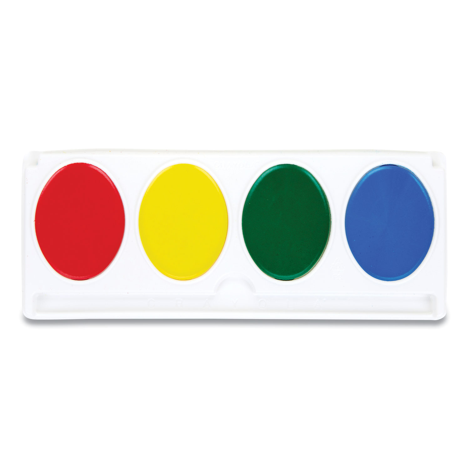 Crayola® Watercolor Refill Set, 4 Assorted Colors/Tray, 12 Trays/Carton