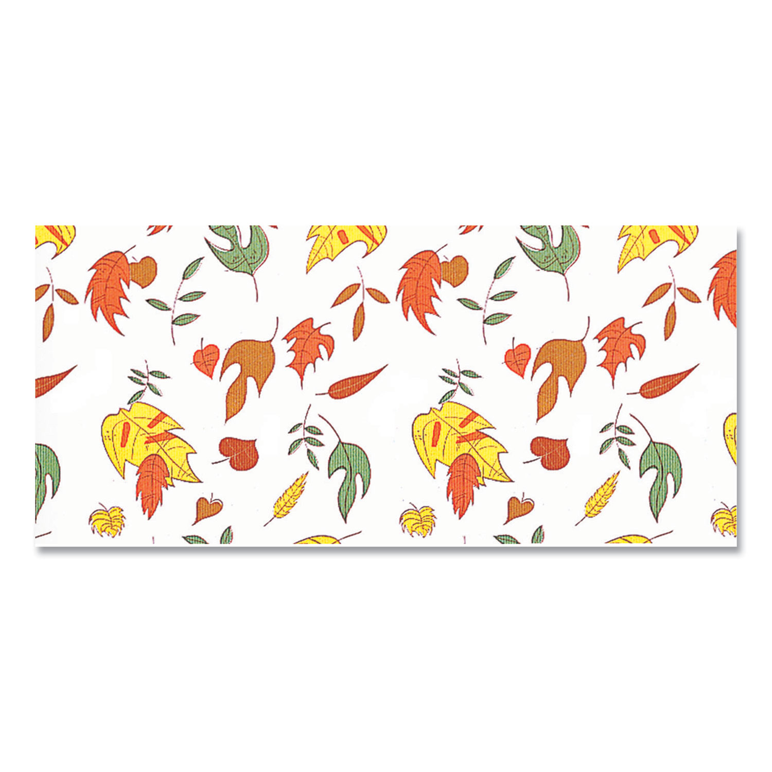 Pacon® Corobuff Corrugated Paper Roll, 48 x 25 ft, Falling Leaves