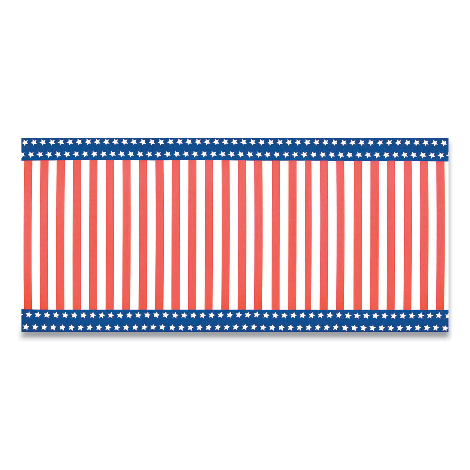  Pacon 0019841 Corobuff Corrugated Paper Roll, 48 x 25 ft, Stars and Stripes (PAC24392415) 