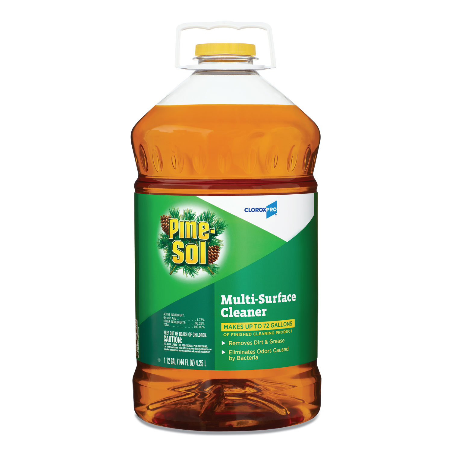  Pine-Sol 35418 Multi-Surface Cleaner Disinfectant, Pine, 144oz Bottle (CLO35418EA) 