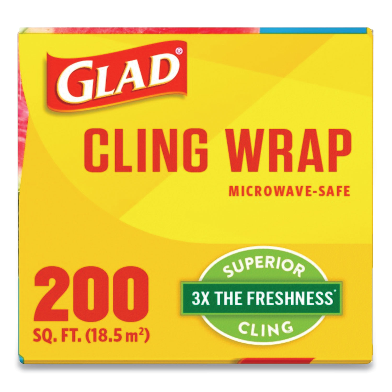 Glad Cling Plastic Wrap, 2 pk./400 sq. ft.