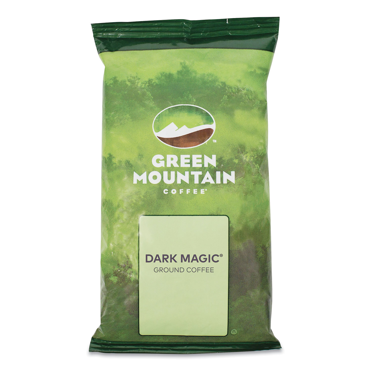  Green Mountain Coffee 4670 Dark Magic Ground Coffee, 2.5 oz Fraction Pack, 50/Carton (GMT2638683) 