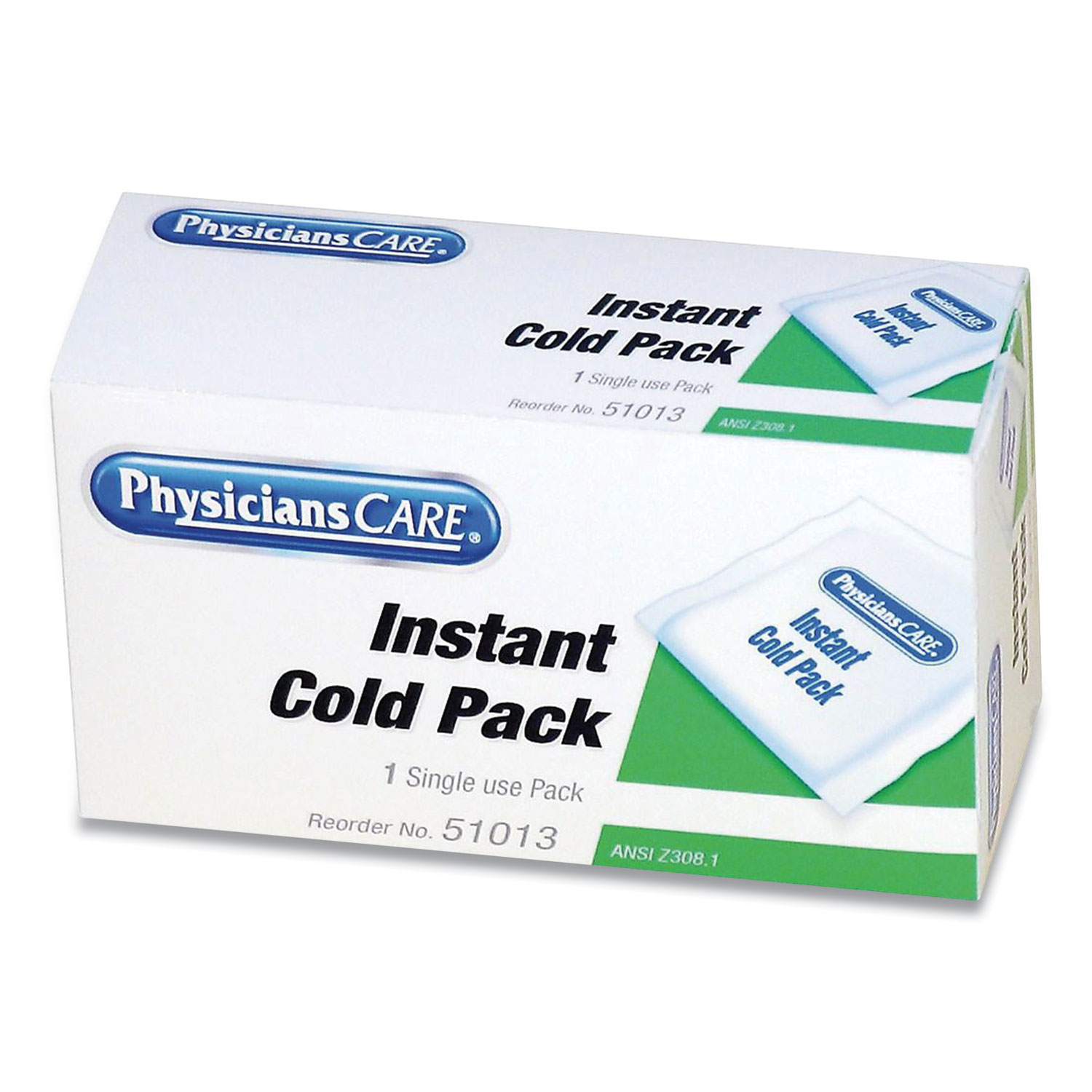 PhysiciansCare® Instant Cold Pack, 4 x 5