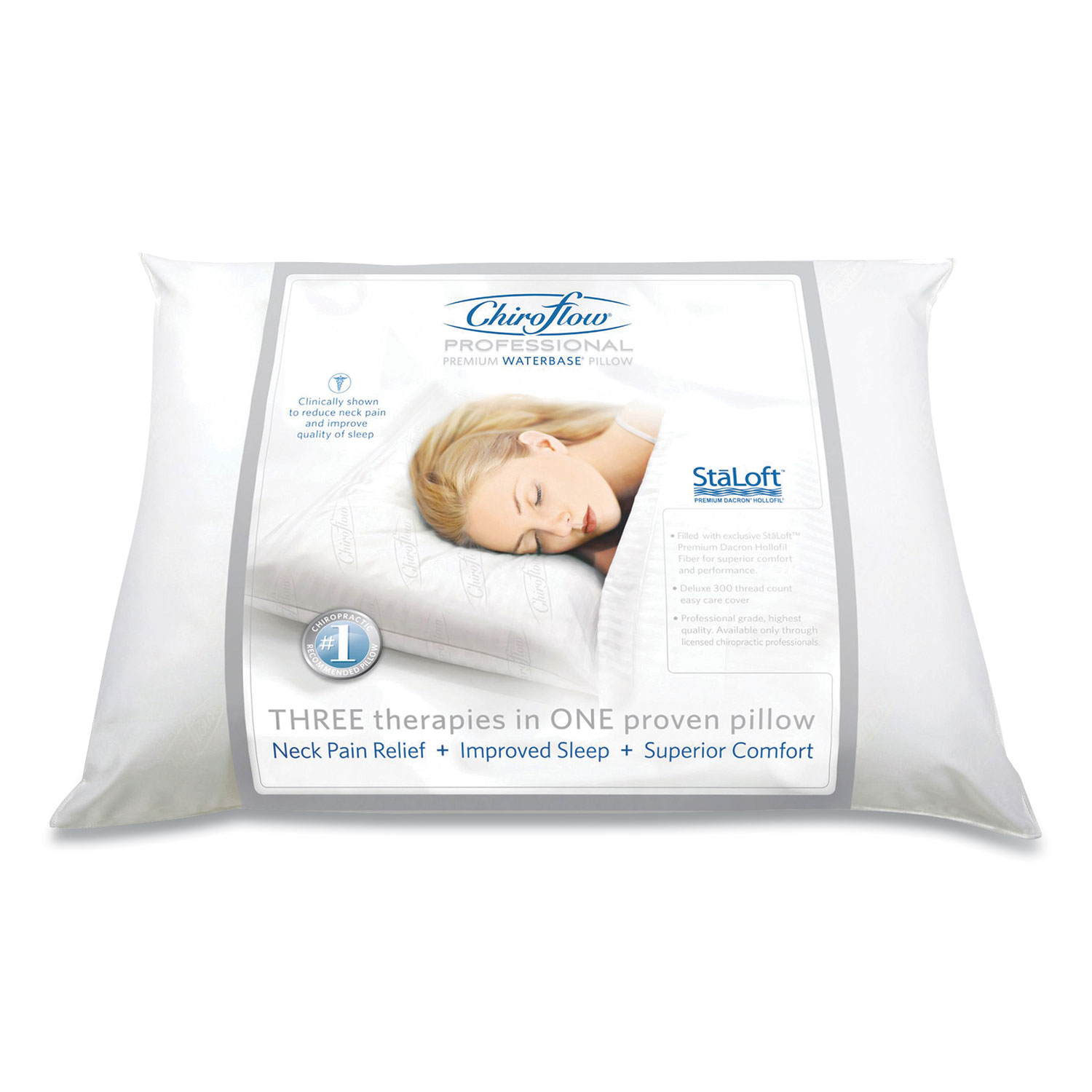 Chiroflow® Waterbase Pillow, 28 x 20