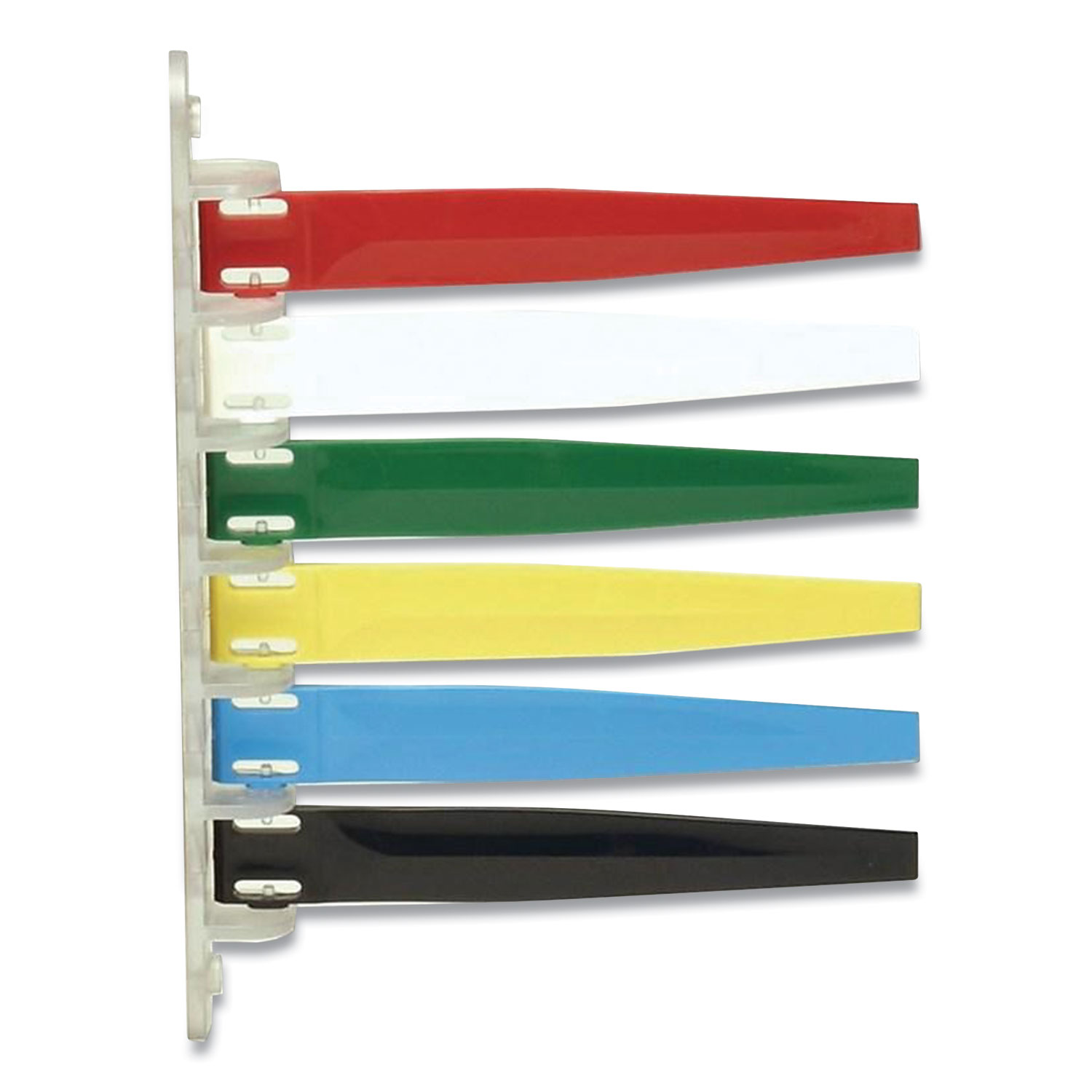  Unimed I6PF169436 Primary Exam Room Flags, Six Flags, Assorted Colors (UMI738848) 