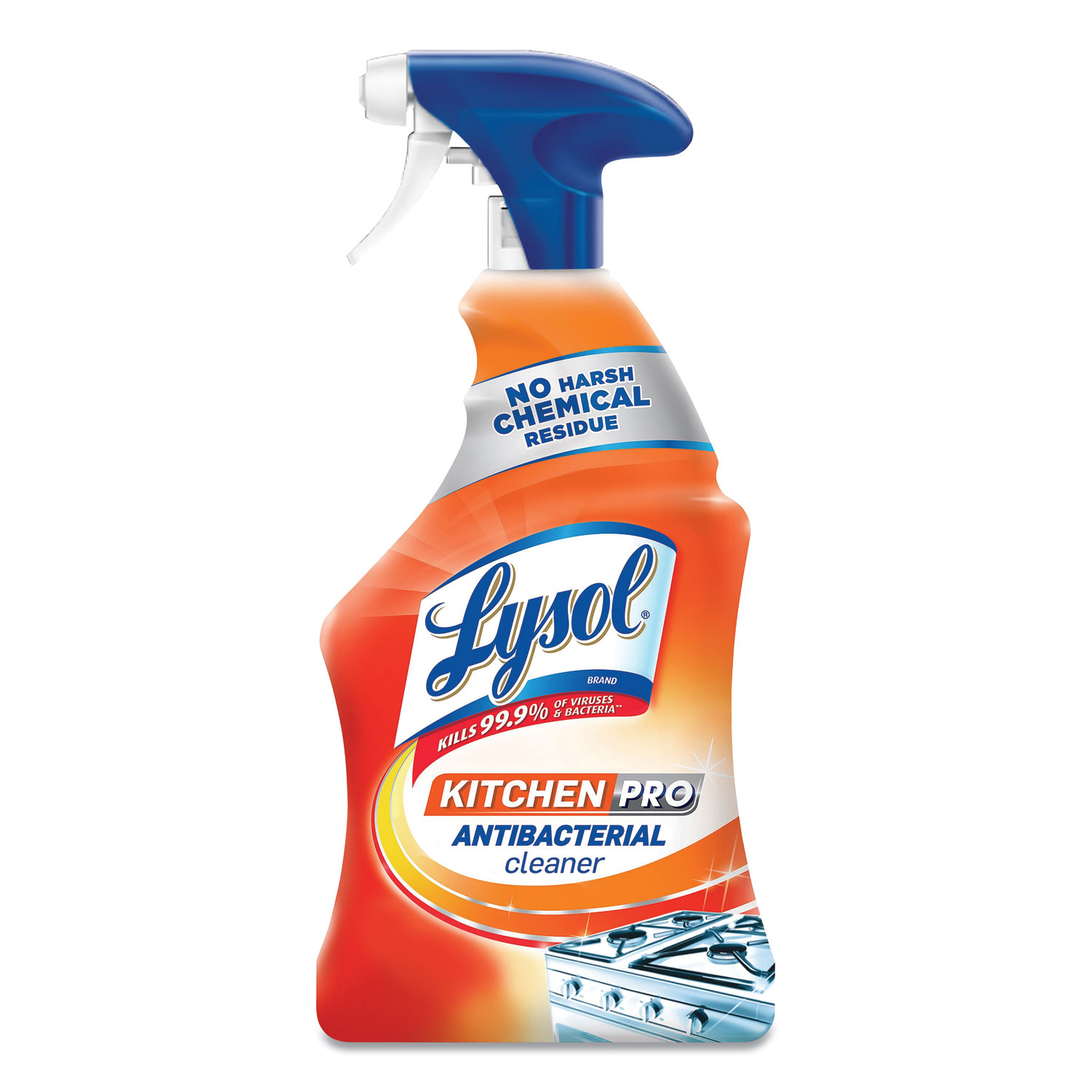  LYSOL Brand 19200-79556 Kitchen Pro Antibacterial Cleaner, Citrus Scent, 22 oz Spray Bottle (RAC79556EA) 