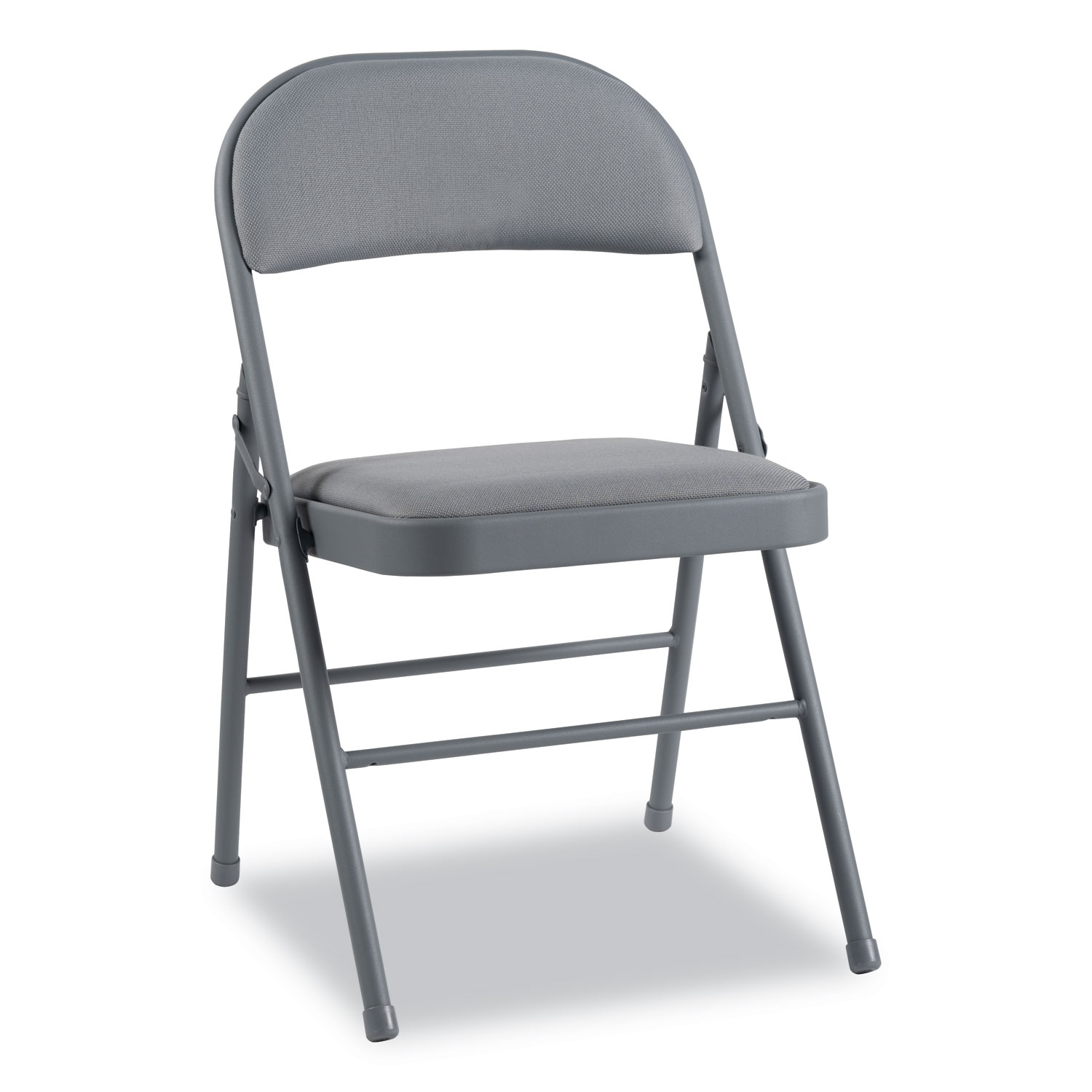  Alera ALEFC97G Steel Folding Chair, Light Gray Seat/Light Gray Back, Light Gray Base, 4/Carton (ALEFCPF7G) 