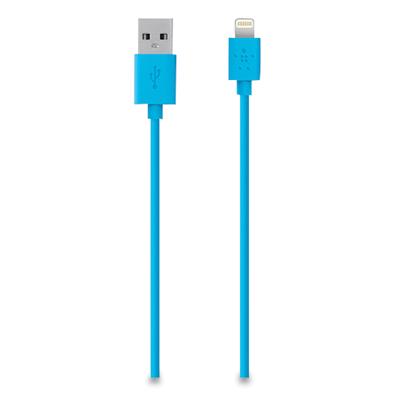 Belkin® MIXIT Lightning to USB ChargeSync Cable, 4 ft, Blue