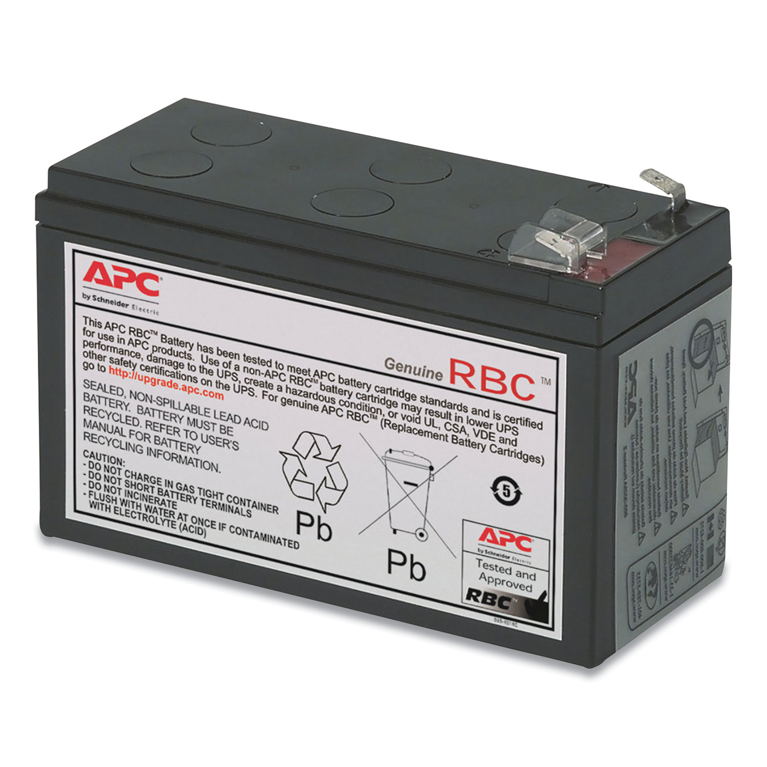  APC RBC2 UPS Replacement Battery, Cartridge #2 (RBC2) (SEU760780) 