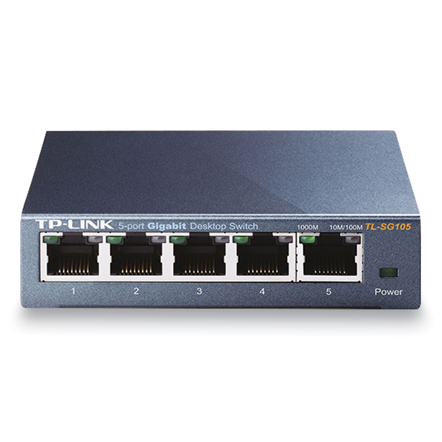 TP-Link Desktop Gigabit Ethernet Switch, 10 Gbps Bandwidth, 1 MB Buffer, 5 Ports