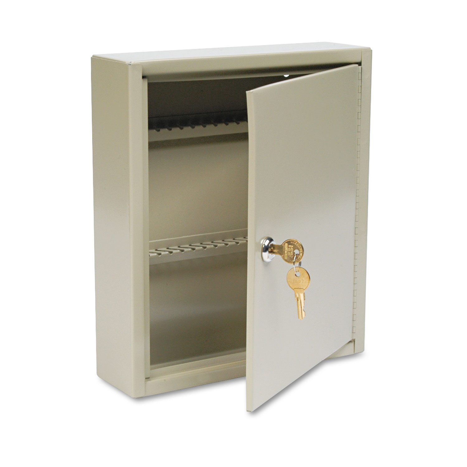  SteelMaster 2019060A03 Uni-Tag Key Cabinet, 60-Key, Steel, Sand, 10 5/8 x 3 x 12 1/8 (MMF2019060A03) 