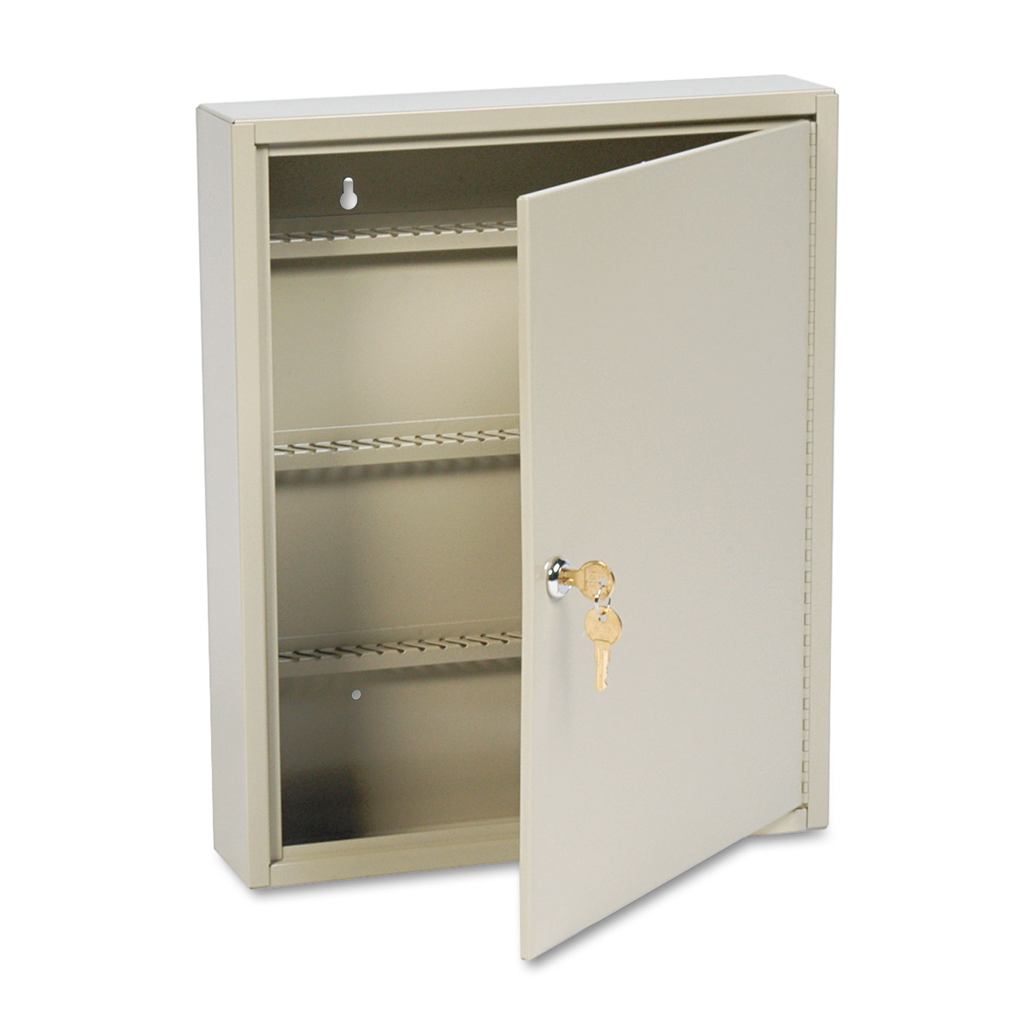  SteelMaster 201911003 Uni-Tag Key Cabinet, 110-Key,Steel, Sand, 14 x 3 1/8 x 17 1/8 (MMF201911003) 