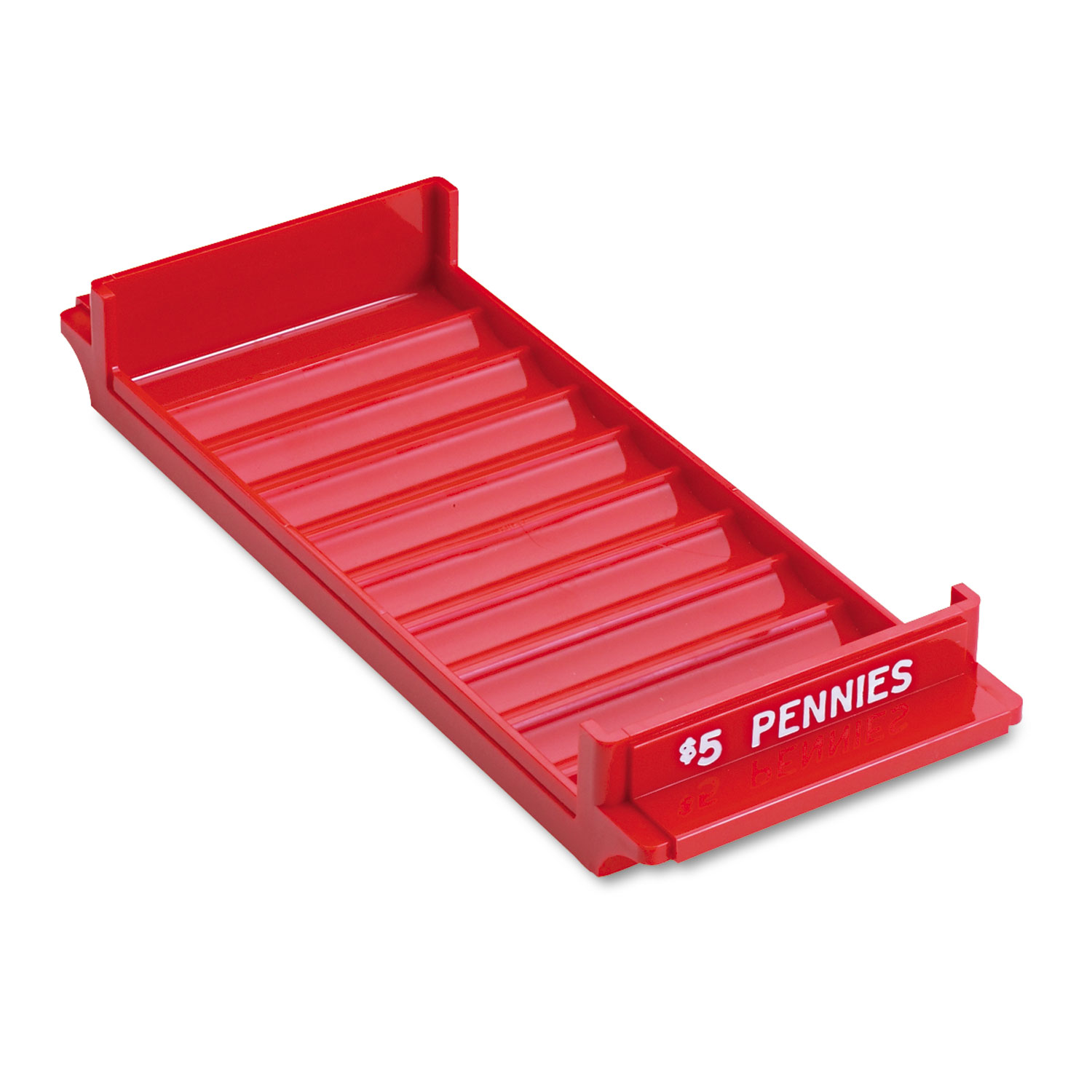  MMF Industries 212080107 Porta-Count System Rolled Coin Plastic Storage Tray, Red (MMF212080107) 