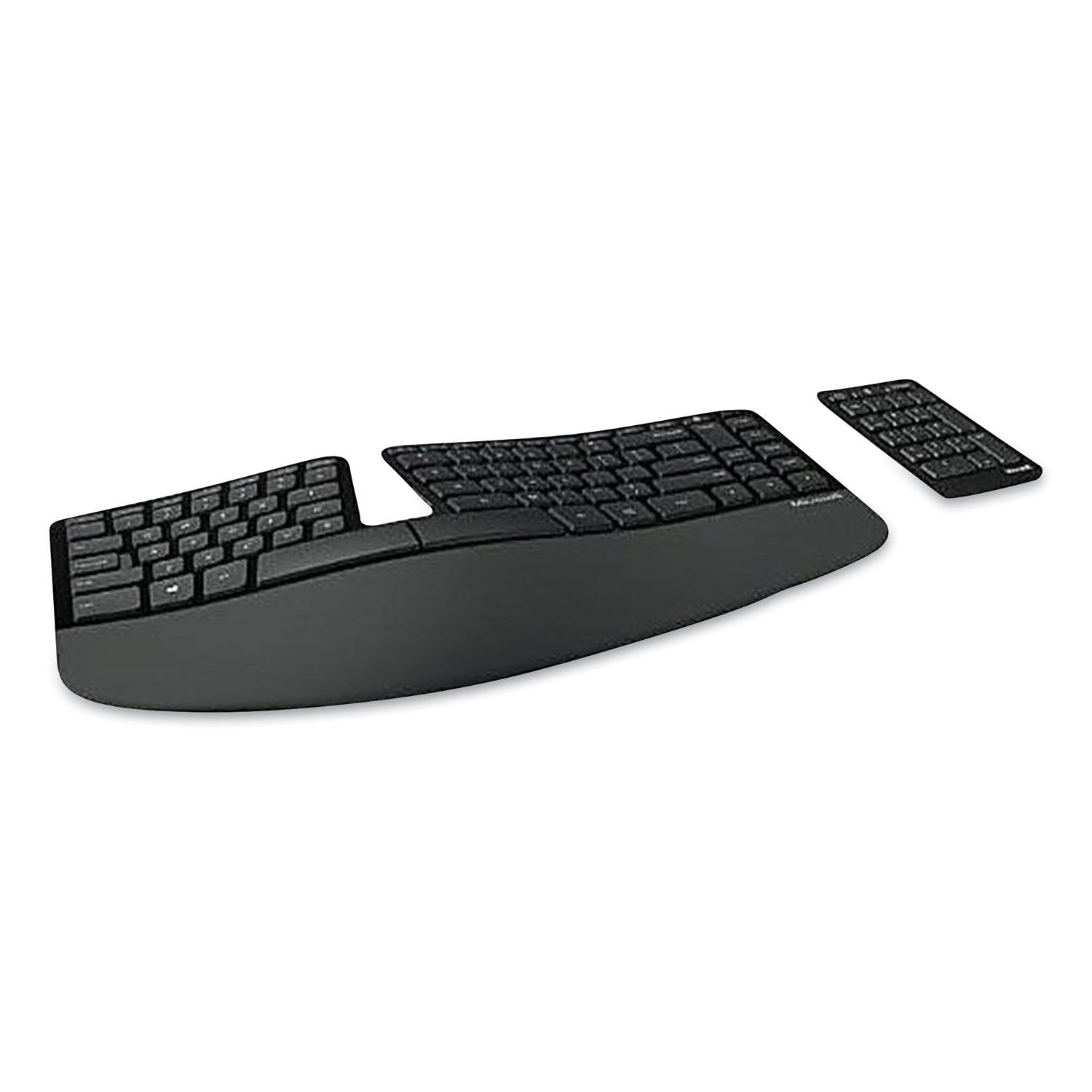Microsoft® Sculpt Ergonomic Wireless Keyboard, 104 Keys, Black