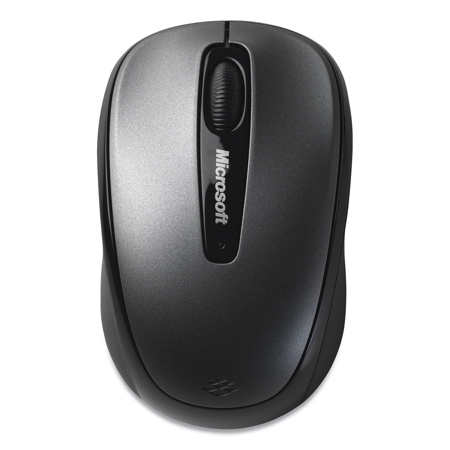  Microsoft GMF-00010 Mobile 3500 Wireless Optical Mouse, 2.4 GHz Frequency/16.4 ft Wireless Range, Left/Right Hand Use, Loch Ness Gray (MSF865915) 